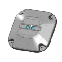 Wirelessly Surface-Mounted Parking Sensor